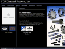 Tablet Screenshot of cdpdiamond.com